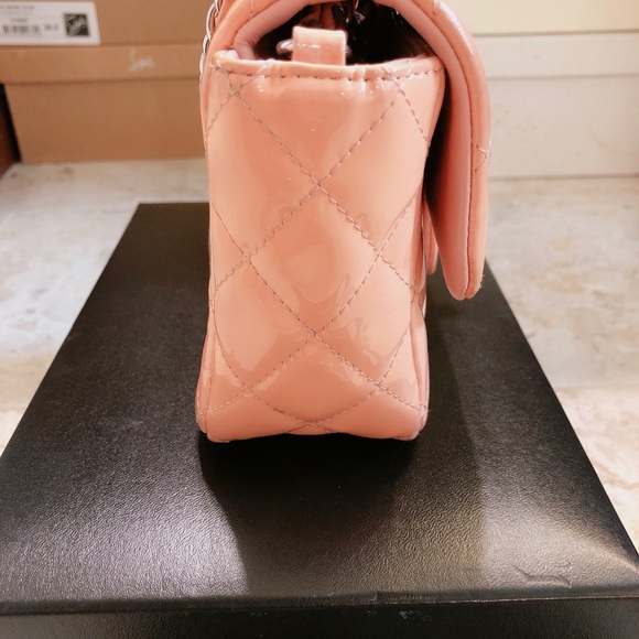 Chanel mini classic (patent) rectangular 13c - Picture 8 of 9